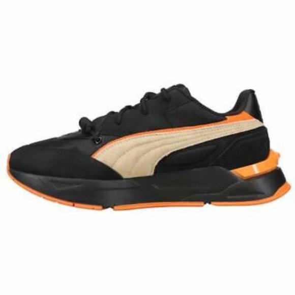 Puma Mirage Sport Pronounce Low Mens Shoes Black Orange 381259-01 NEW Size 7.5 main image 4
